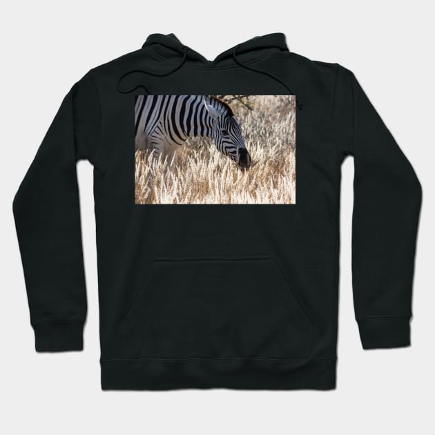 Zebra portrait. Hoodie by sma1050